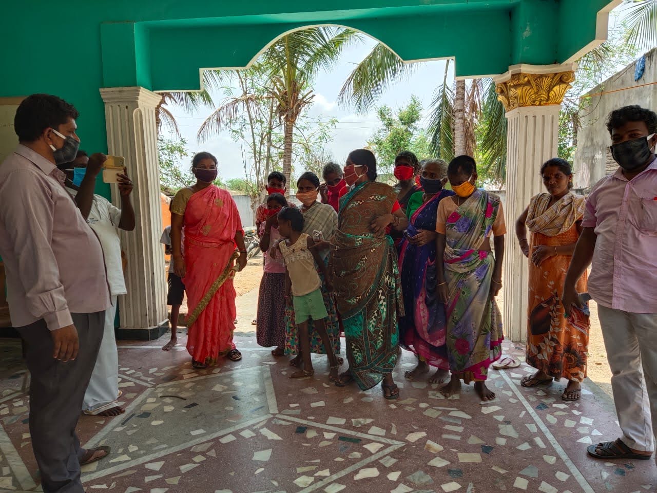Hope Trust community relief distribution in Tiruvannamalai, photograph 3