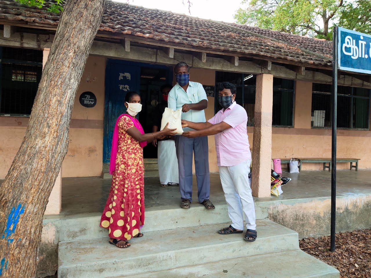 Hope Trust community relief distribution in Tiruvannamalai, photograph 5