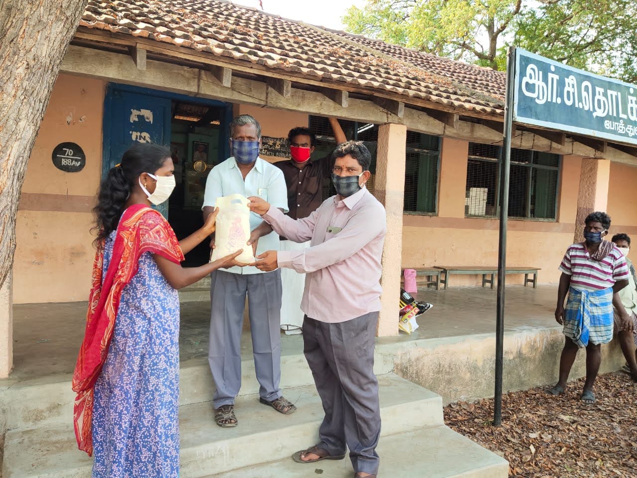 Hope Trust community relief distribution in Tiruvannamalai, photograph 12