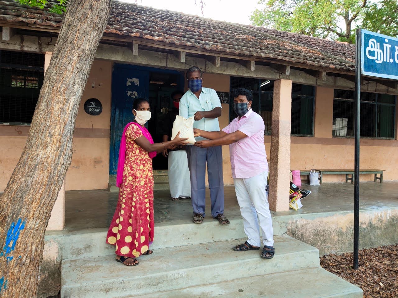 Hope Trust community relief distribution in Tiruvannamalai, photograph 14
