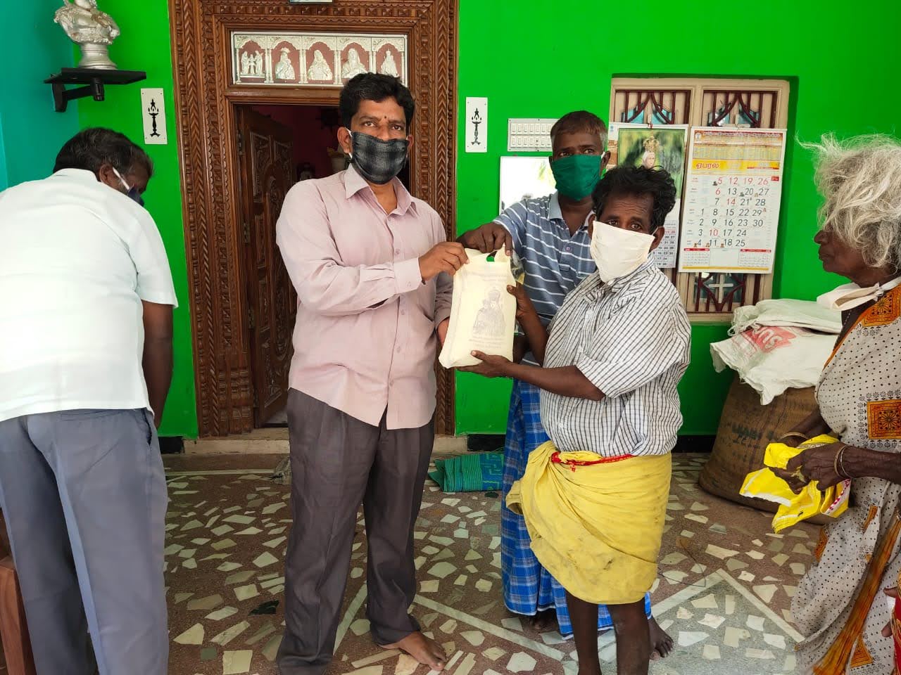 Hope Trust team supporting a community member